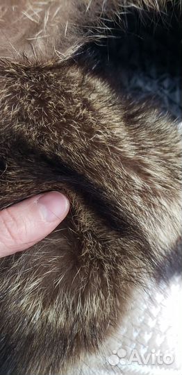 Шапка - ушанка мужская, волк