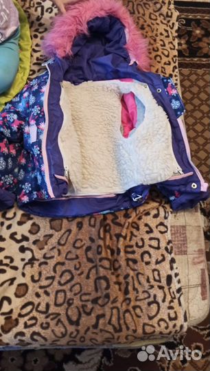 Детский зимний комбинезон на девочку