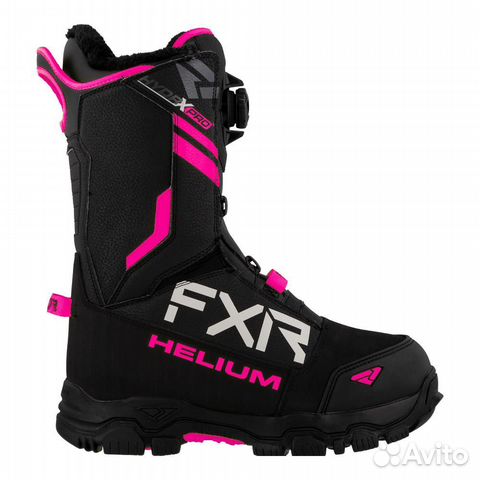 Ботинки женские FXR Helium BOA Black/Fuchsia 21070