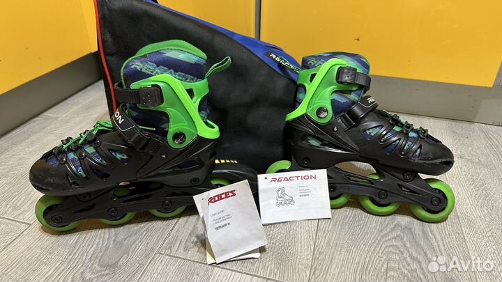 Ролики детские с сумкой