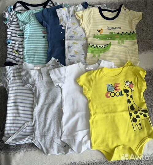 Пакет детских вещей для мальчика 56-80