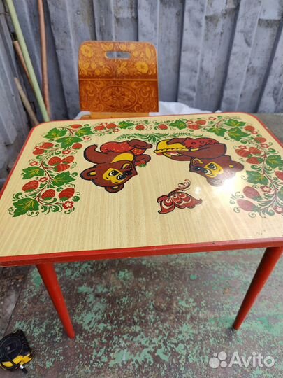 Стол и стул для дошкольника