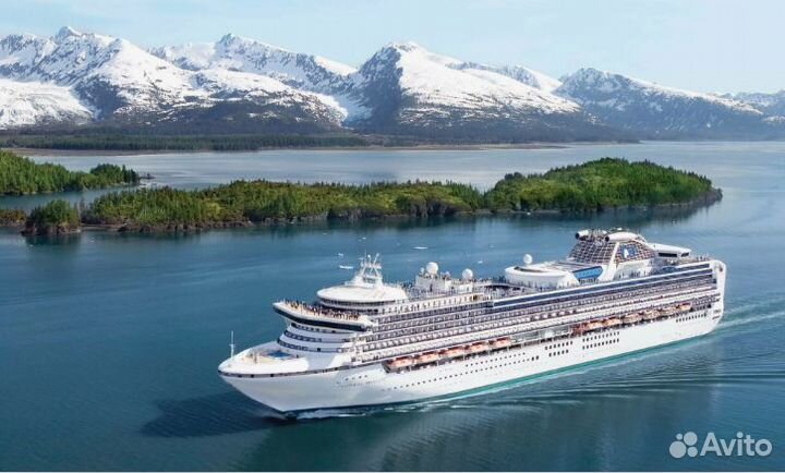 Тур в зарубежные круизы на 7 нч. от 1-го чел