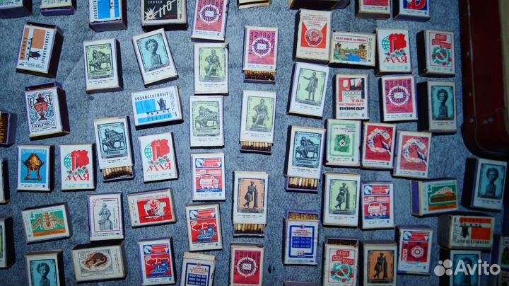 СССР Стопки этикетки банки селедочн спички Рига
