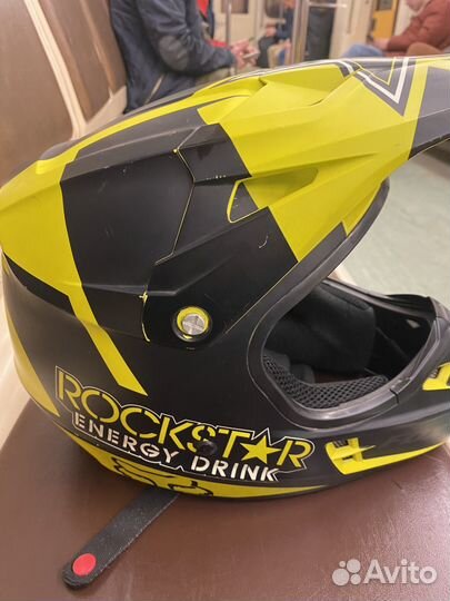 Кроссовый шлем fox v1