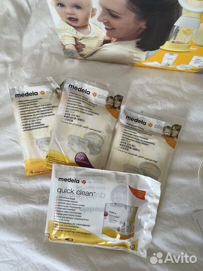 Молокоотсос medela swing flex электрический