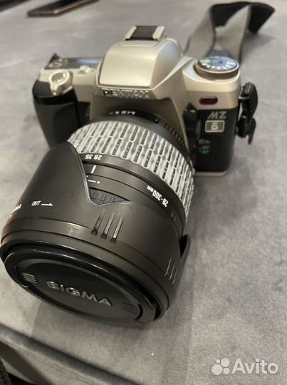 Фотоаппарат пленочный Pentax MZ6 + sigma 28-300
