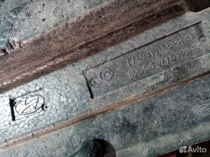 Наполнитель переднего бампера Hyundai Santa Fe 3