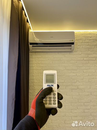 Кондционеры сплит-системы новые, установка