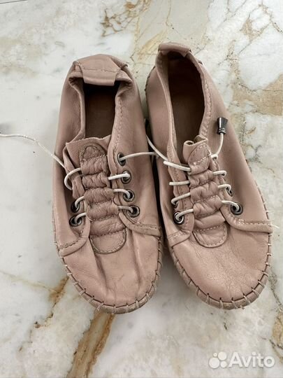 Кеды кожаные для девочки