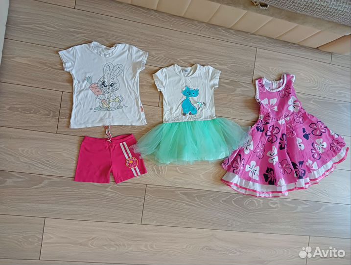 Вещи пакетом на девочку