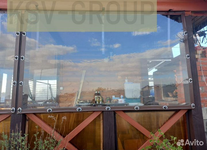 Мягкие окна на террасу