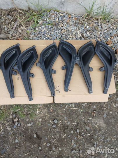 Заглушка на бампер solaris