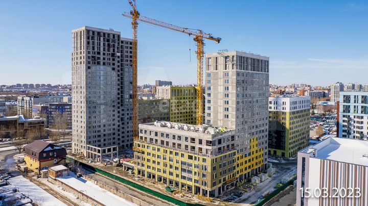 2-к. квартира, 45,1 м², 11/25 эт.