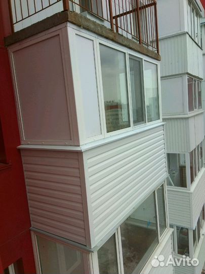 Отделка балконов