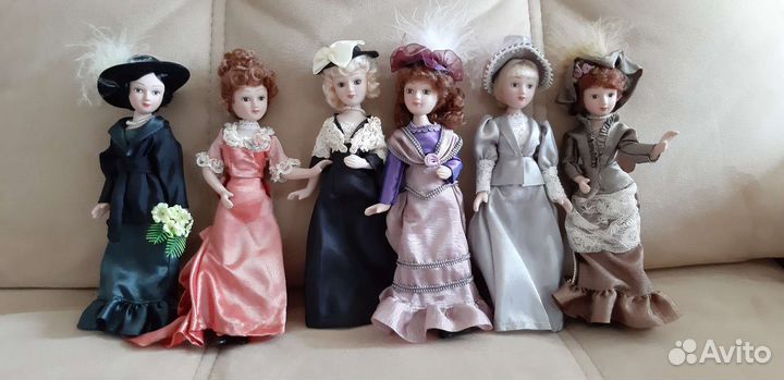 Кукла фарфоровая коллекционная