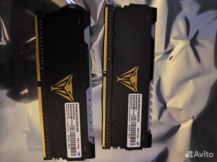 Оперативная память Patriot Viper Steel RGB 32 гб