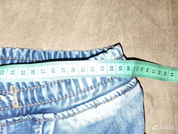 Брюки мужские утепленные джинс