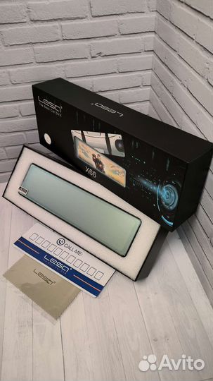 Видеорегистратор с камерой заднего вида X66 lesa