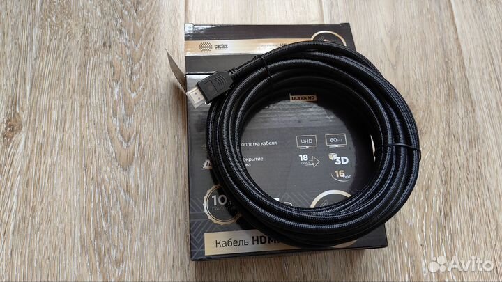 Cactus hdmi-hdmi 2.0 7метров (new)