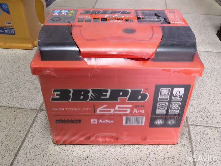 Аккумулятор Зверь 65ач