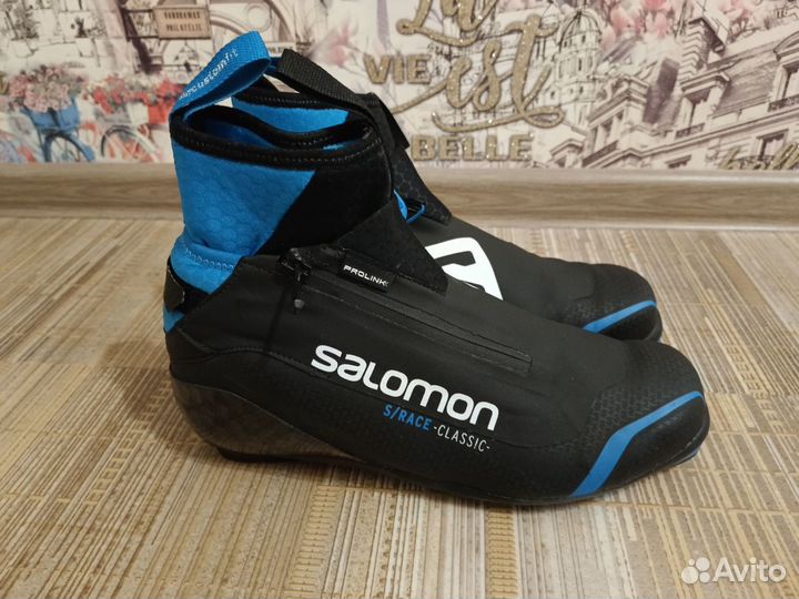 Лыжные ботинки salomon s race классические