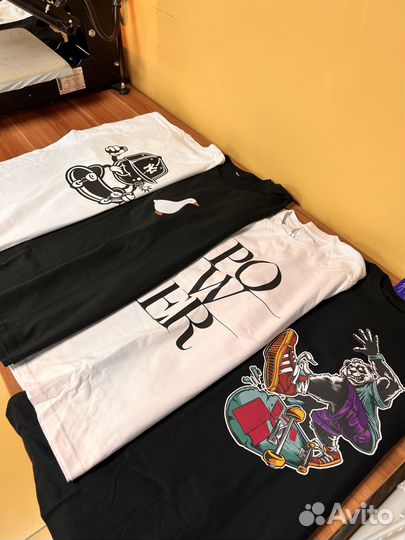 Печать на футболках / худи / шопперах. До 60 см