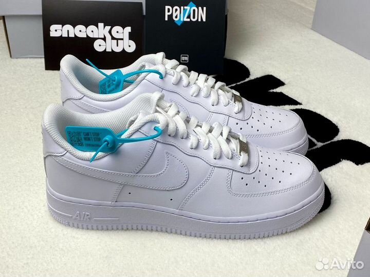 Nike Air Force 1 кроссовки белые
