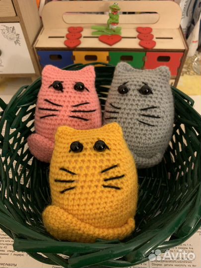 Мягкая игрушка котик