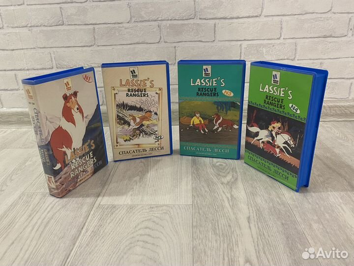Видеокассеты vhs Спасатель Лесси