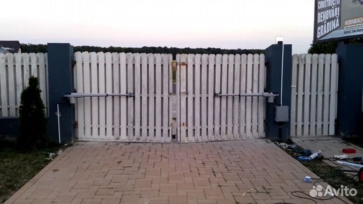 Автоматика для распашных ворот (Комплект)