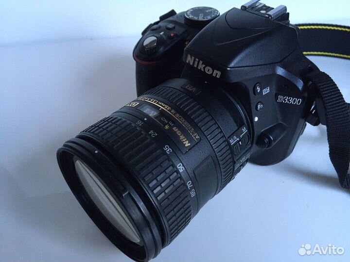 Nikon d3300 kit 16-85 mm ED VR
