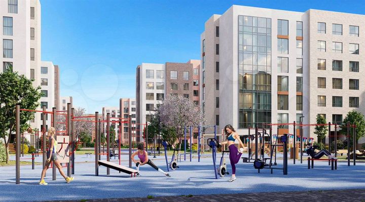 1-к. квартира, 59,3 м², 2/7 эт.