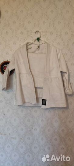 Качественный костюм для тхэквондо на рост 120