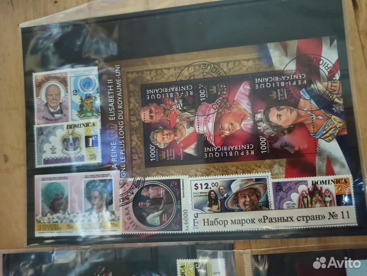 Марки набор Елизавета 2 новые комплекты