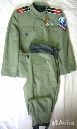 Форма поручика-корниловца полевая