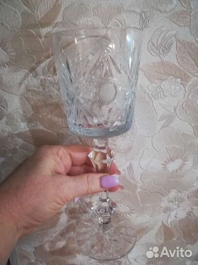 Фужеры хрустальные СССР