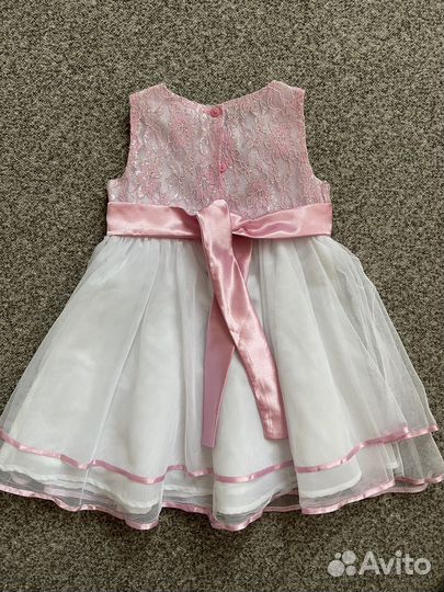 Платье праздничное на 2 года