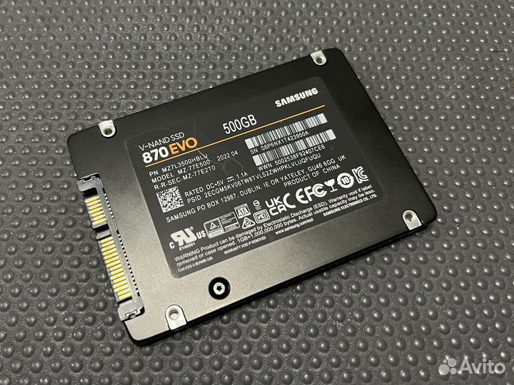 SSD Samsung 870evo 500Gb