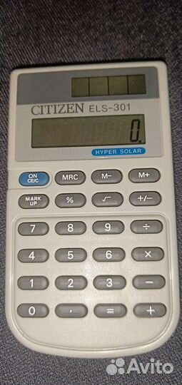 Калькулятор карманный с футляром