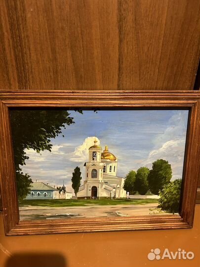 Картина маслом на холсте пейзаж