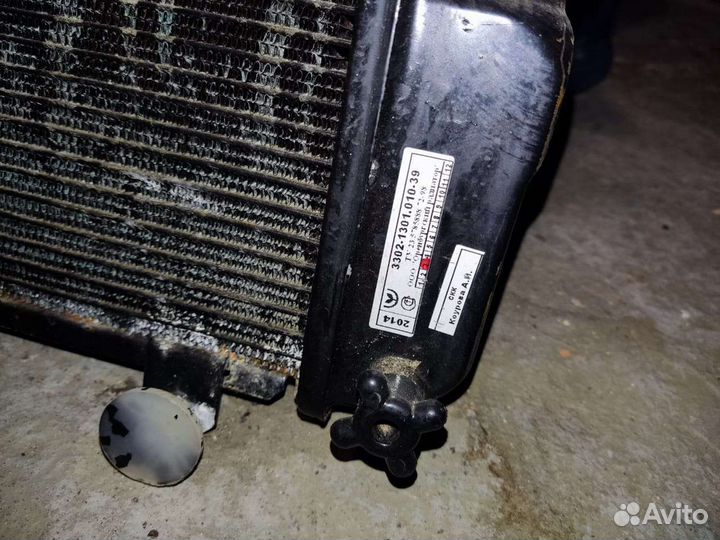 Радиатор на газель медный