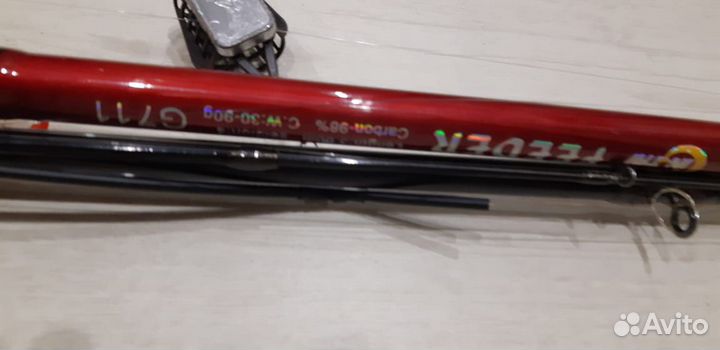 Фидерное удилище Jin Tai в сборе