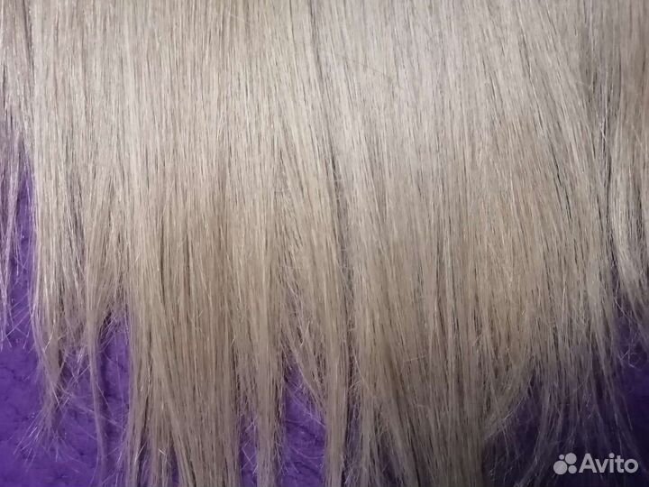 Волосы на заколках