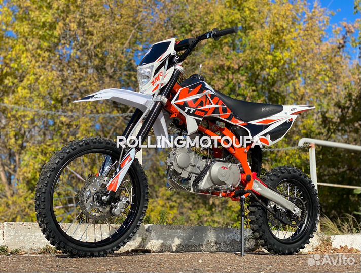 Питбайк Kayo Basic TT125em 17/14 KRZ (эл.стартер)