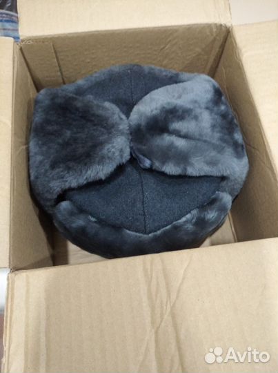 Шапка ушанка офицерская