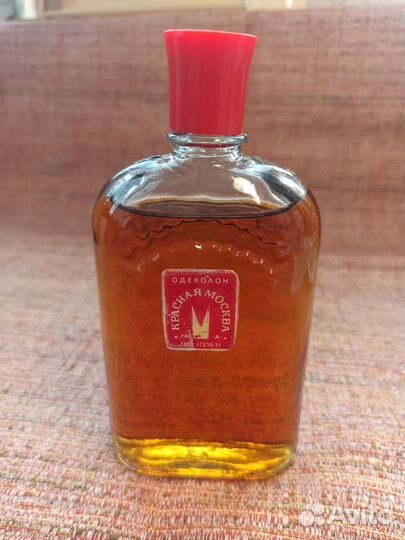 Одеколон красная москва СССР винтаж