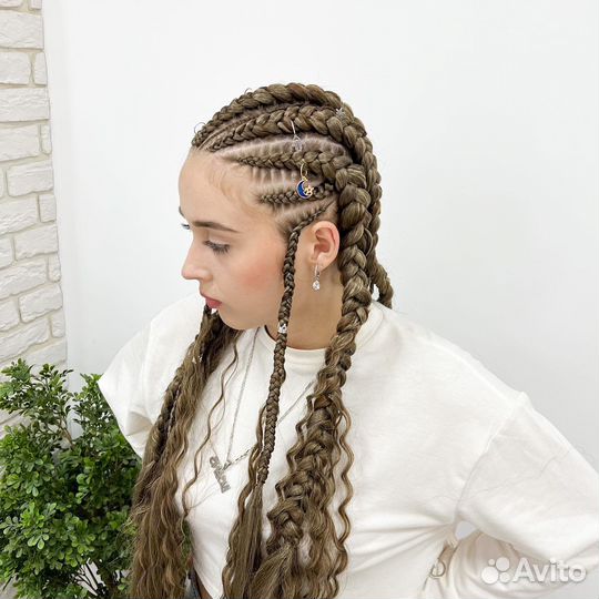 Брейды зизи афрокосы косички афрохвост афрокудри