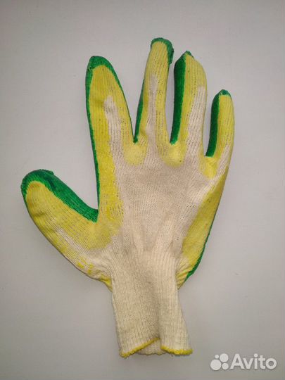 Перчатки с 2 обливом за 100пар