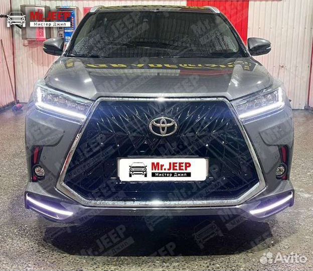 Toyota Highlander обвес 16-19год